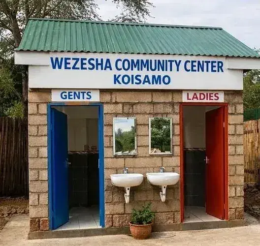 Wezesha community washroom project